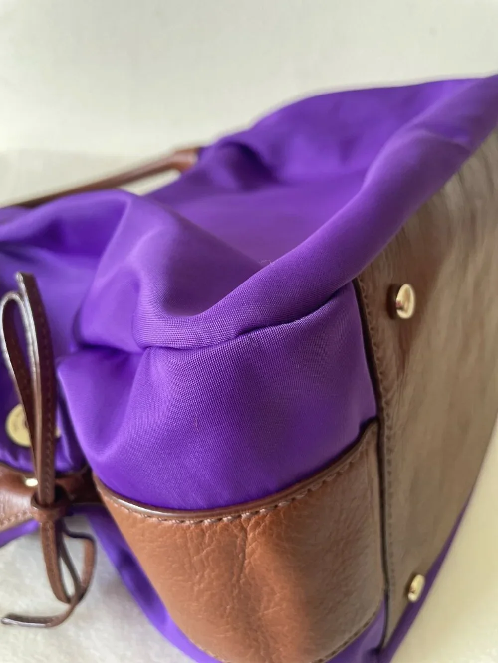 Share Kate Spade Grammercy Park Stevie Y2K in Nylon, African Violet (purple)- Y2